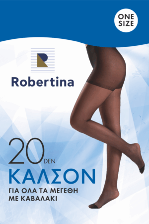 Διάφανο Καλσόν Helanca One Size 20 den
